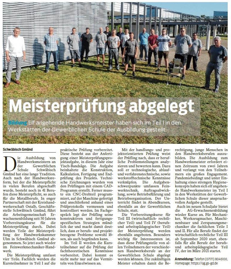 Tagespost MK 2020